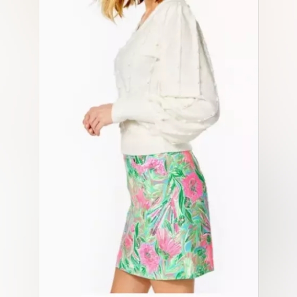 NWT Lilly Pulitzer High waisted skort - size 12 - Picture 2 of 3